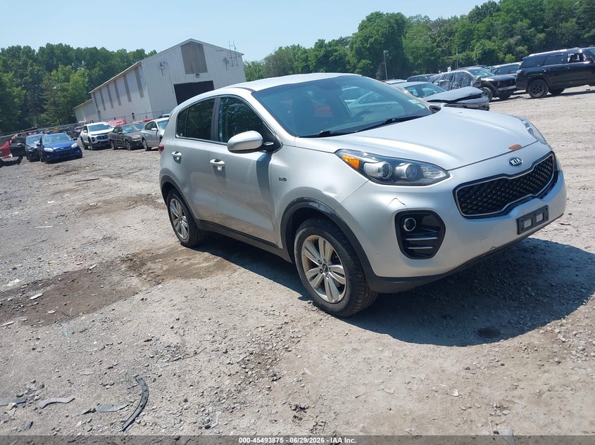 2019 Kia Sportage VIN KNDPMCAC5K7579820 IAAI salvage auction — NORMAL WEAR, Clear (New York), sold $1,950 on 2026-07-28 (photo 1)