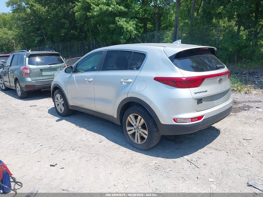 2019 Kia Sportage VIN KNDPMCAC5K7579820 IAAI salvage auction — NORMAL WEAR, Clear (New York), sold $1,950 on 2026-07-28 (photo 3)