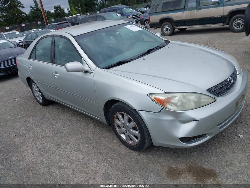 2002 Toyota Camry VIN JTDBE30K020097880 IAAI salvage auction — NORMAL WEAR, Clear (Washington), sold $1,900 on 2026-07-08 (photo 1)