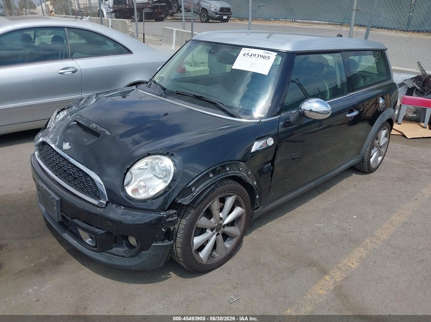 2013 Mini Clubman VIN WMWZG3C57DT576049 IAAI salvage auction — RIGHT FRONT, Salvage (California), sold $1,225 on 2026-08-19 (photo 2)