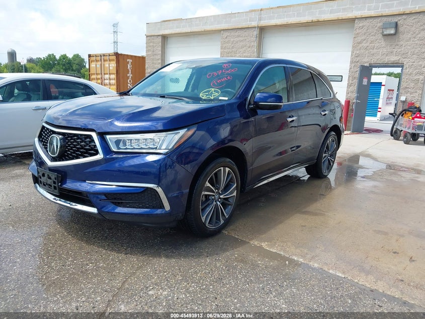 2020 Acura Mdx VIN 5J8YD4H51LL037500 IAAI salvage auction — NORMAL WEAR, Clear-Endorsement (Wisconsin), sold $14,300 on 2026-07-28 (photo 2)