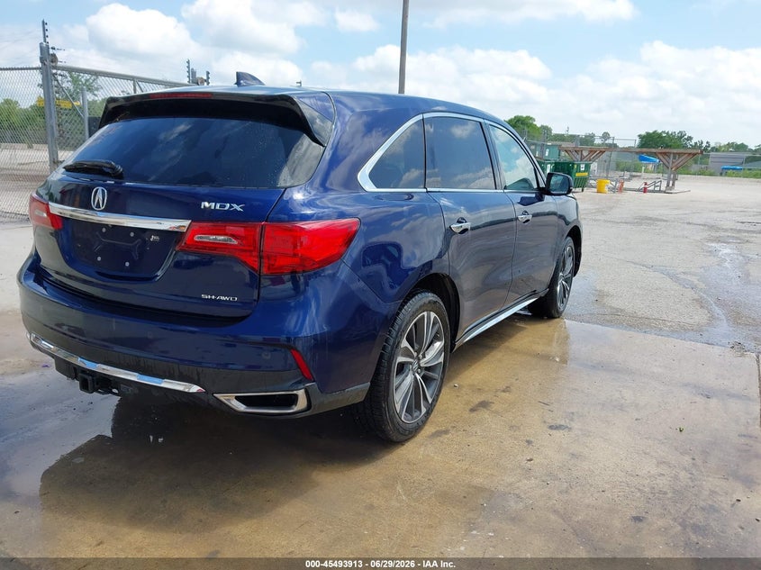 2020 Acura Mdx VIN 5J8YD4H51LL037500 IAAI salvage auction — NORMAL WEAR, Clear-Endorsement (Wisconsin), sold $14,300 on 2026-07-28 (photo 4)