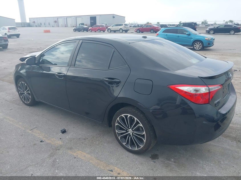 2015 Toyota Corolla VIN 5YFBURHE4FP335729 IAAI salvage auction — FRONT END, Salvage Title, sold $1,900 on 2026-07-31 (photo 3)