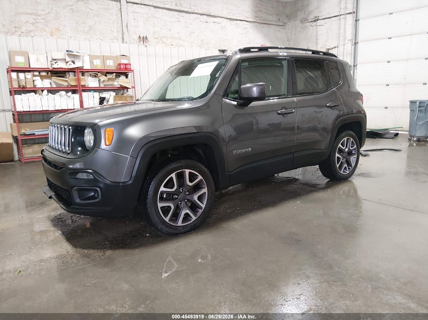 2016 Jeep Renegade VIN ZACCJBBT9GPD75208 IAAI salvage auction — FRONT END, Salvage Title, sold $1,550 on 2026-08-18 (photo 2)