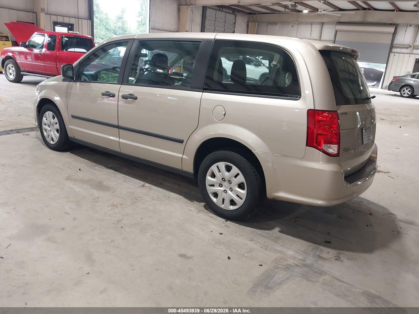 2015 Dodge Caravan VIN 2C4RDGBG0FR688496 IAAI salvage auction — RIGHT FRONT, Salvage (North Carolina), sold $1,900 on 2026-07-09 (photo 3)