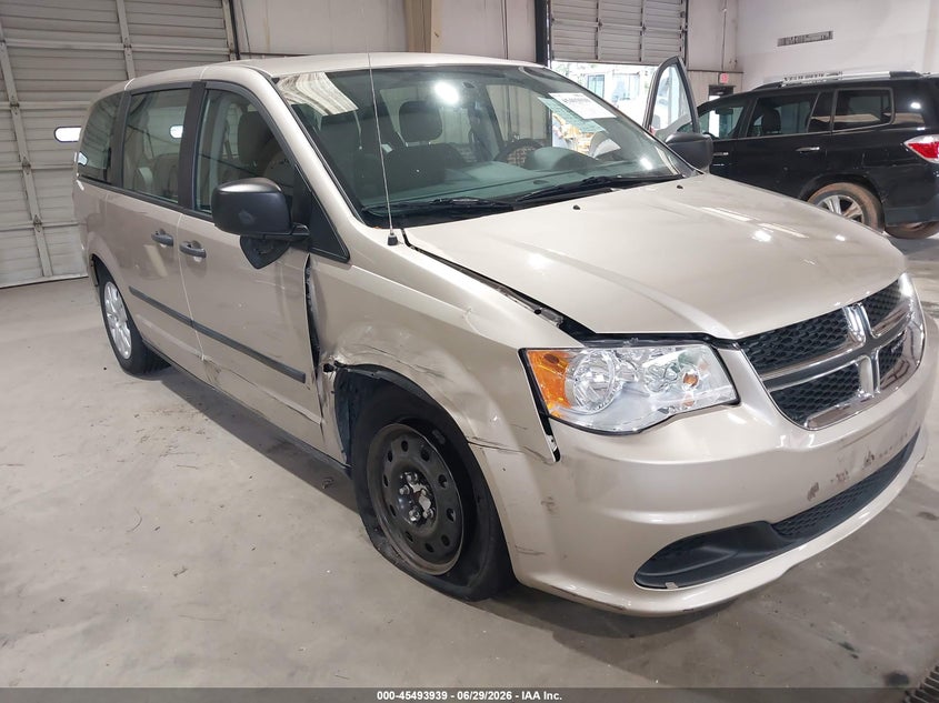 2015 Dodge Caravan VIN 2C4RDGBG0FR688496 IAAI salvage auction — RIGHT FRONT, Salvage (North Carolina), sold $1,900 on 2026-07-09 (photo 6)