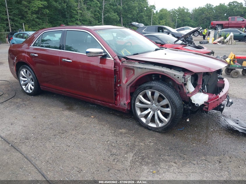 2018 Chrysler 300 VIN 2C3CCAEG3JH301489 IAAI salvage auction — FRONT END, Salvage - Greater Than 75% (Maryland), sold $2,900 on 2026-07-31 (photo 1)