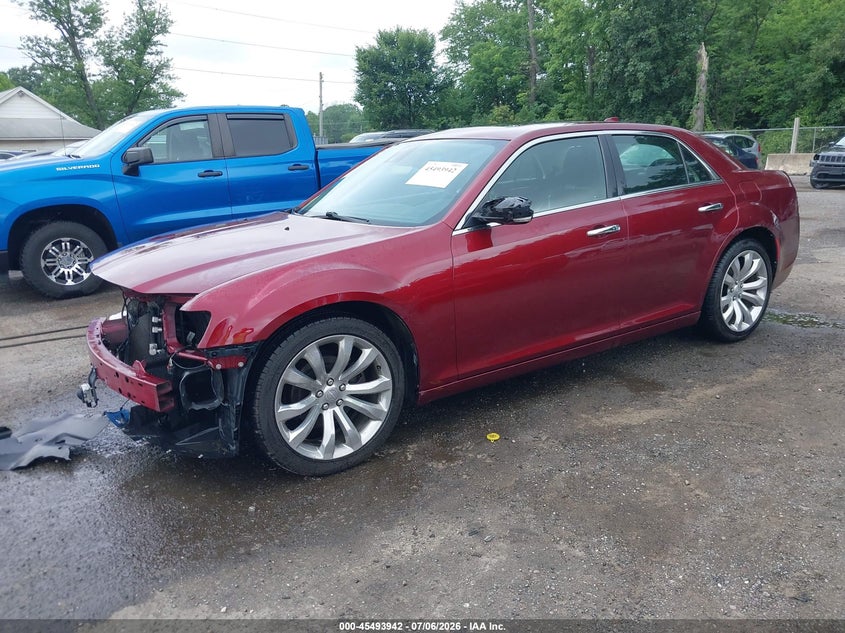 2018 Chrysler 300 VIN 2C3CCAEG3JH301489 IAAI salvage auction — FRONT END, Salvage - Greater Than 75% (Maryland), sold $2,900 on 2026-07-31 (photo 2)