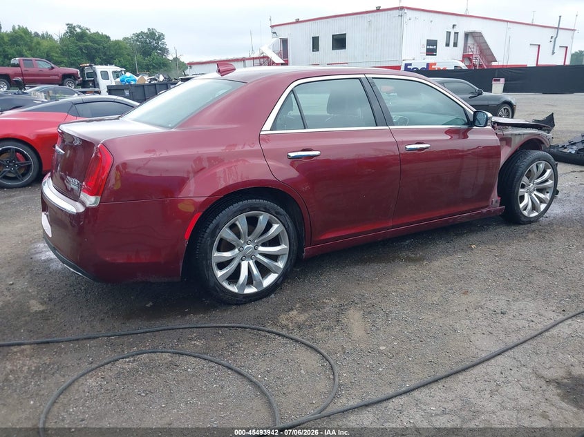 2018 Chrysler 300 VIN 2C3CCAEG3JH301489 IAAI salvage auction — FRONT END, Salvage - Greater Than 75% (Maryland), sold $2,900 on 2026-07-31 (photo 4)