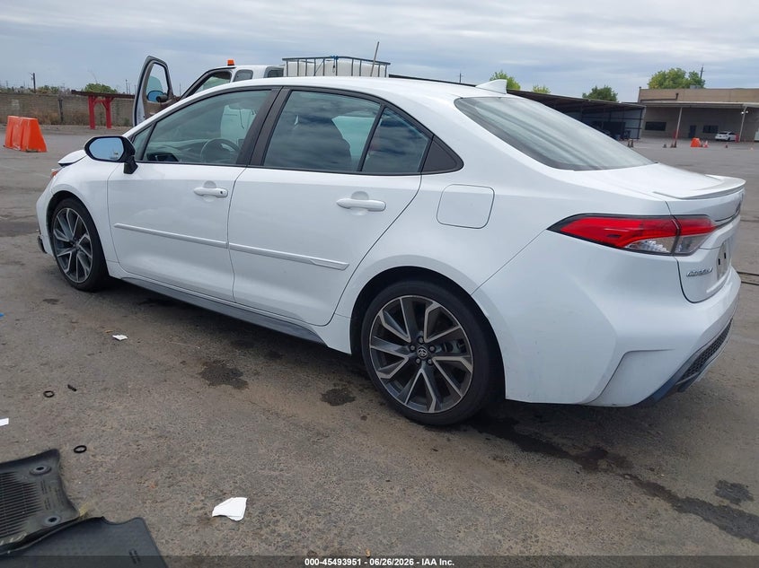2021 Toyota Corolla VIN 5YFS4MCE1MP062403 IAAI salvage auction — LEFT FRONT, Salvage (California), sold $7,900 on 2026-08-01 (photo 3)