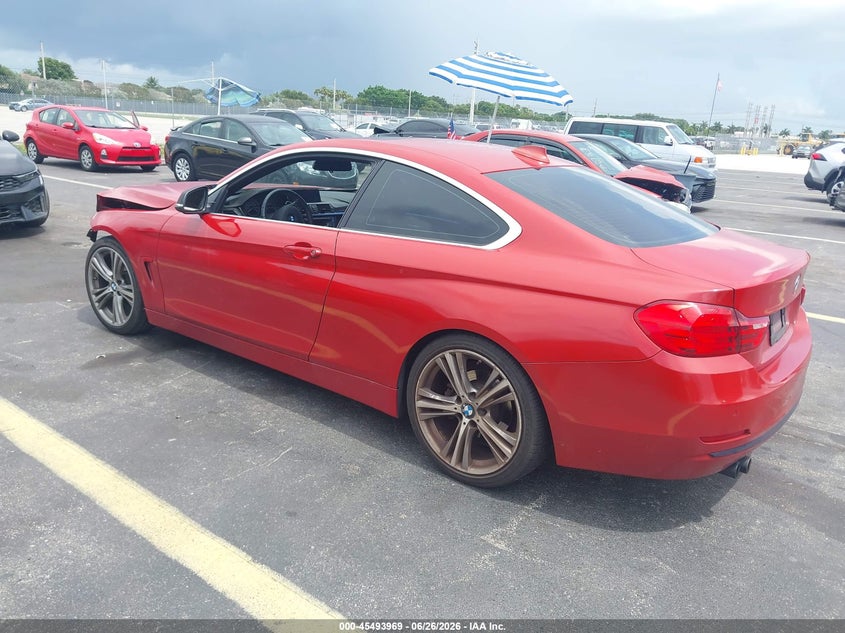 2016 BMW 4er VIN WBA3N7C54GK227167 IAAI salvage auction — FRONT END, Wait Title, sold $25 on 2026-08-08 (photo 3)