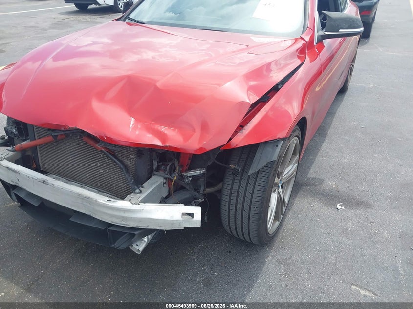 2016 BMW 4er VIN WBA3N7C54GK227167 IAAI salvage auction — FRONT END, Wait Title, sold $25 on 2026-08-08 (photo 6)