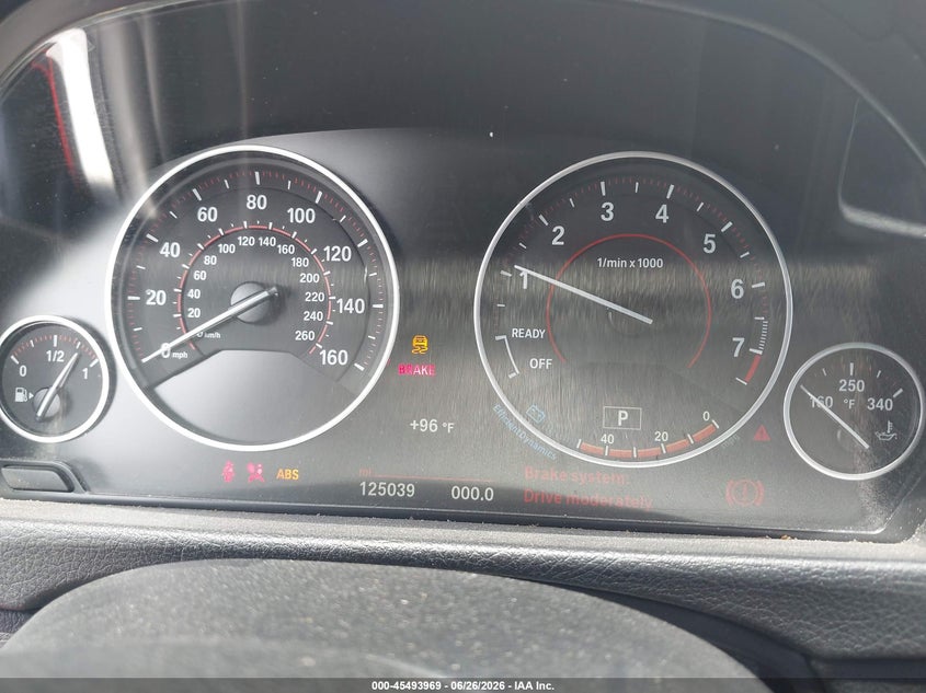2016 BMW 4er VIN WBA3N7C54GK227167 IAAI salvage auction — FRONT END, Wait Title, sold $25 on 2026-08-08 (photo 7)