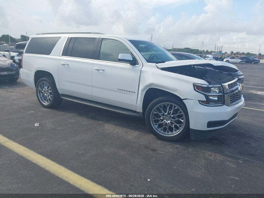 2016 Chevrolet Suburban VIN 1GNSCHKC0GR464554 IAAI salvage auction — FRONT END, Rebuildable (Florida), sold $2,750 on 2026-07-23 (photo 1)
