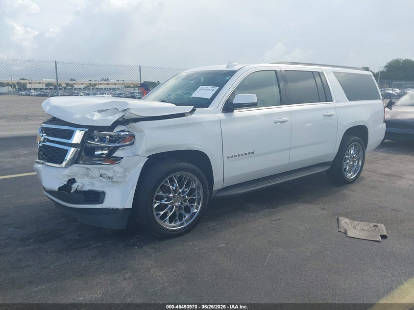 2016 Chevrolet Suburban VIN 1GNSCHKC0GR464554 IAAI salvage auction — FRONT END, Rebuildable (Florida), sold $3,225 on 2026-07-30 (photo 2)