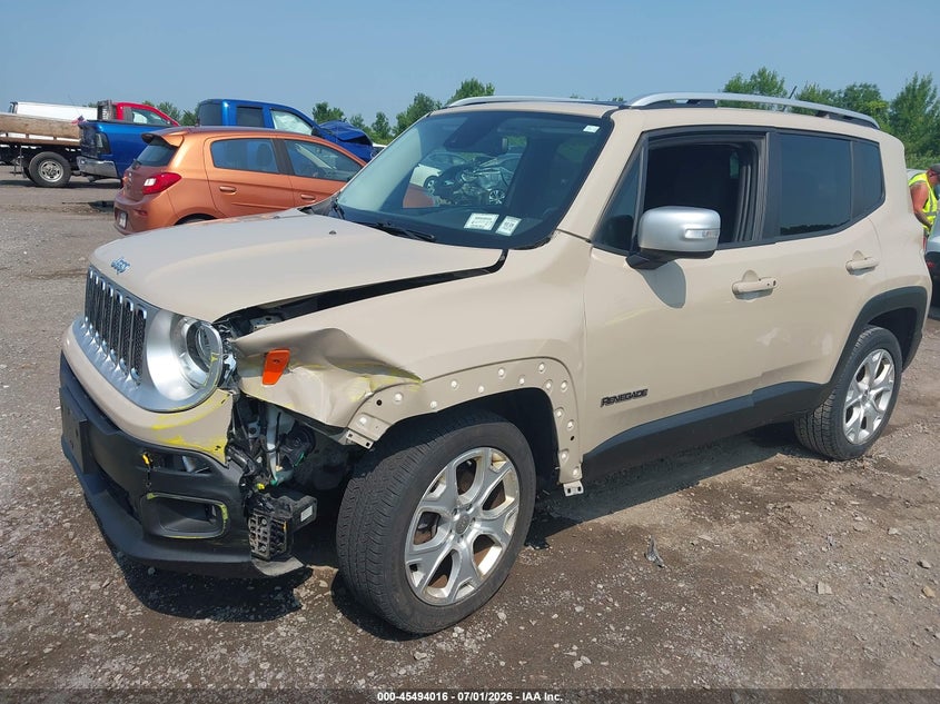 2016 Jeep Renegade VIN ZACCJBDT4GPC52221 IAAI salvage auction — LEFT FRONT, Mv-907A (New York), sold $1,900 on 2026-07-09 (photo 6)