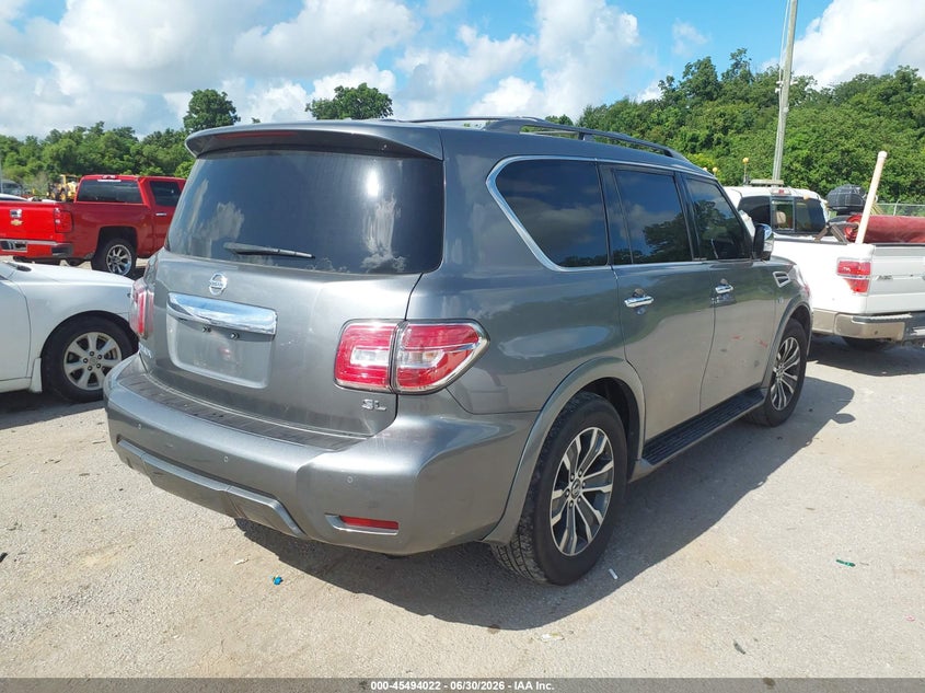 2018 Nissan Armada VIN JN8AY2ND8J9057861 IAAI salvage auction — FRONT END, Salvage (Louisiana), sold $6,750 on 2026-07-28 (photo 4)