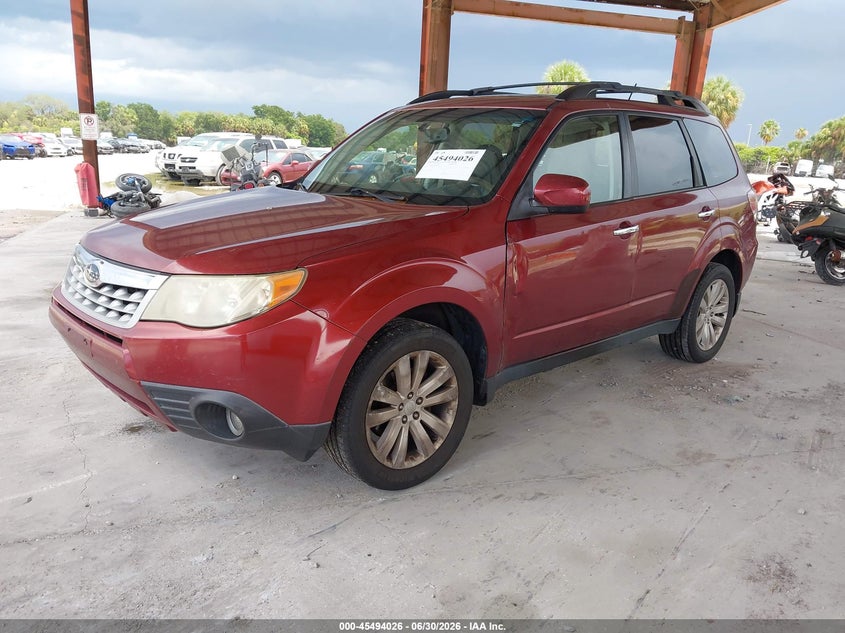 2013 Subaru Forester VIN JF2SHADC2DH442492 IAAI salvage auction — NORMAL WEAR, Clear (Florida), sold $300 on 2026-07-28 (photo 2)