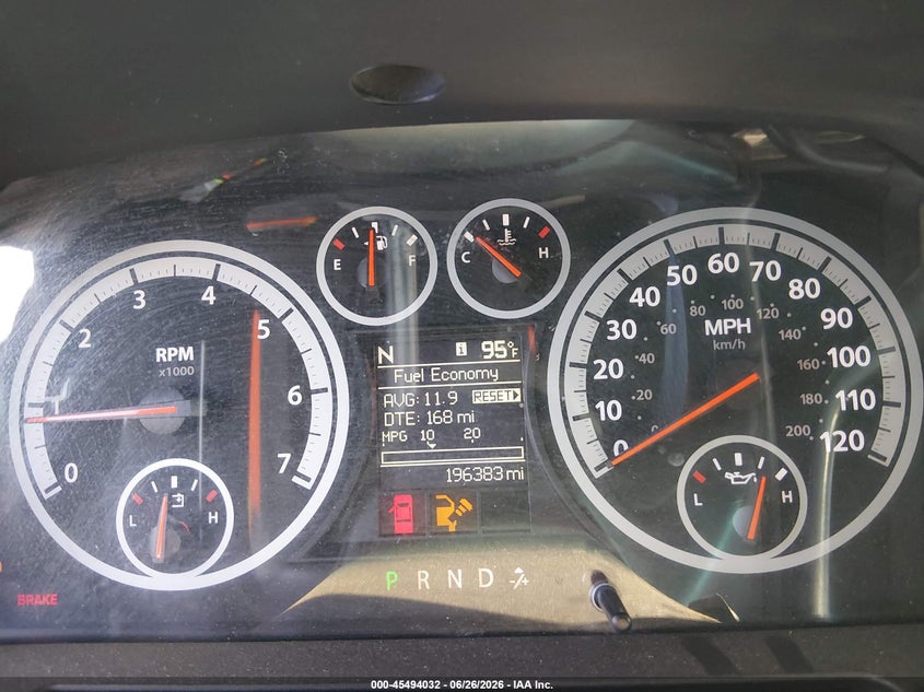 2011 Ram 2500 VIN 3D7TT2HT6BG507228 IAAI salvage auction — FRONT END, Clear (Arizona), sold $2,075 on 2026-07-17 (photo 7)