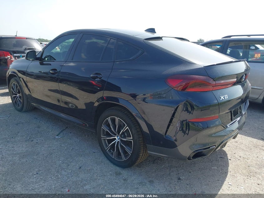 2020 BMW X6 VIN 5UXCY4C07L9B65800 IAAI salvage auction — Exterior Burn, Salvage, sold $30,000 on 2026-08-25 (photo 3)