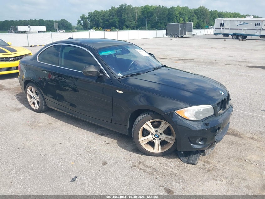 2012 BMW 1er VIN WBAUP7C52CVP22975 IAAI salvage auction — FRONT END, Salvage (Indiana), sold $325 on 2026-07-23 (photo 1)