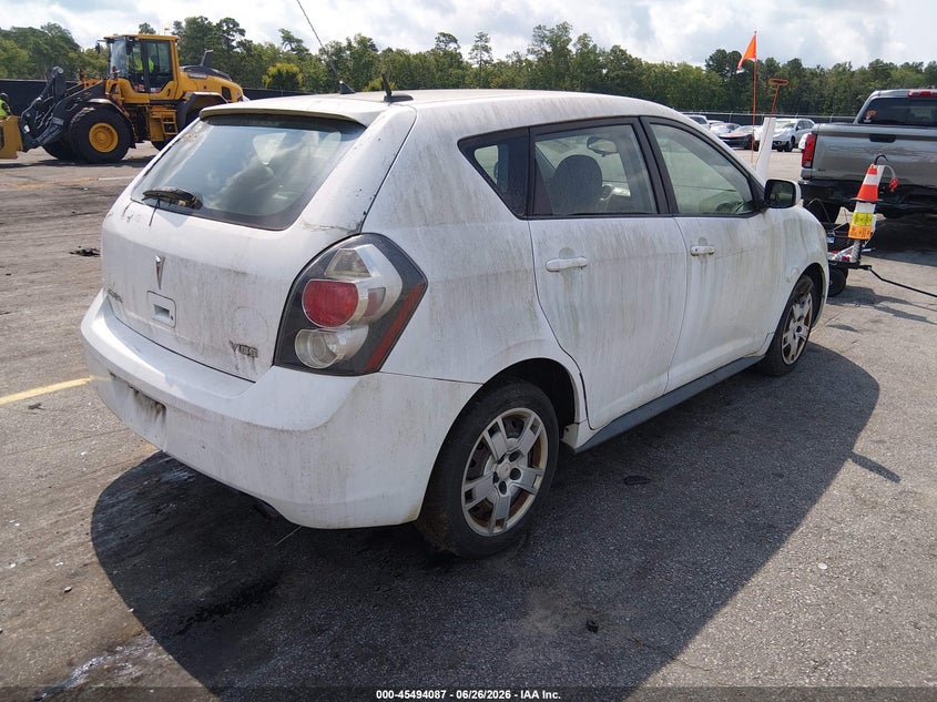 2010 Pontiac Vibe VIN 5Y2SP6E07AZ414518 IAAI salvage auction — NORMAL WEAR, Clear (South Carolina), sold $275 on 2026-07-29 (photo 4)