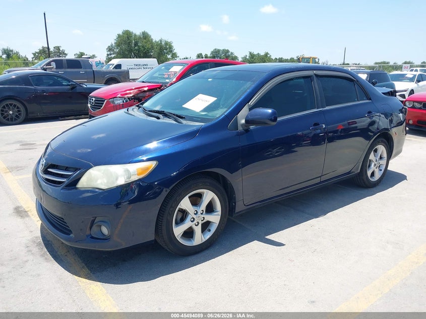2013 Toyota Corolla VIN 5YFBU4EE5DP155129 IAAI salvage auction — REAR END, Original (Texas), sold $1,650 on 2026-07-30 (photo 2)