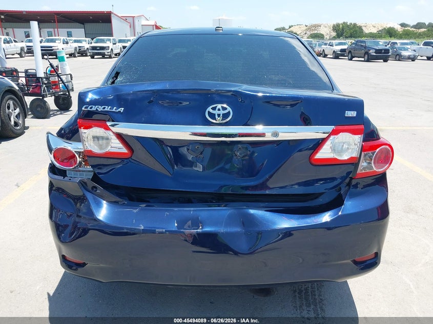 2013 Toyota Corolla VIN 5YFBU4EE5DP155129 IAAI salvage auction — REAR END, Original (Texas), sold $1,650 on 2026-07-30 (photo 6)