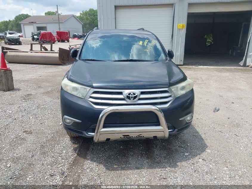 2011 Toyota Highlander VIN 5TDZA3EH1BS013537 IAAI salvage auction — FRONT END, Clear (Indiana), sold $1,100 on 2026-07-29 (photo 6)