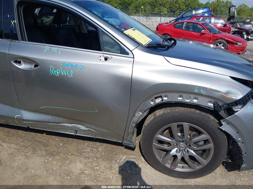 2016 Lexus Nx VIN JTJBARBZ0G2094933 IAAI salvage auction — SIDE, Salvage (Tennessee), sold $5,700 on 2026-07-22 (photo 6)