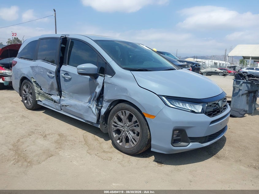 2025 Honda Odyssey VIN 5FNRL6H86SB050532 — IAAI salvage auction photo