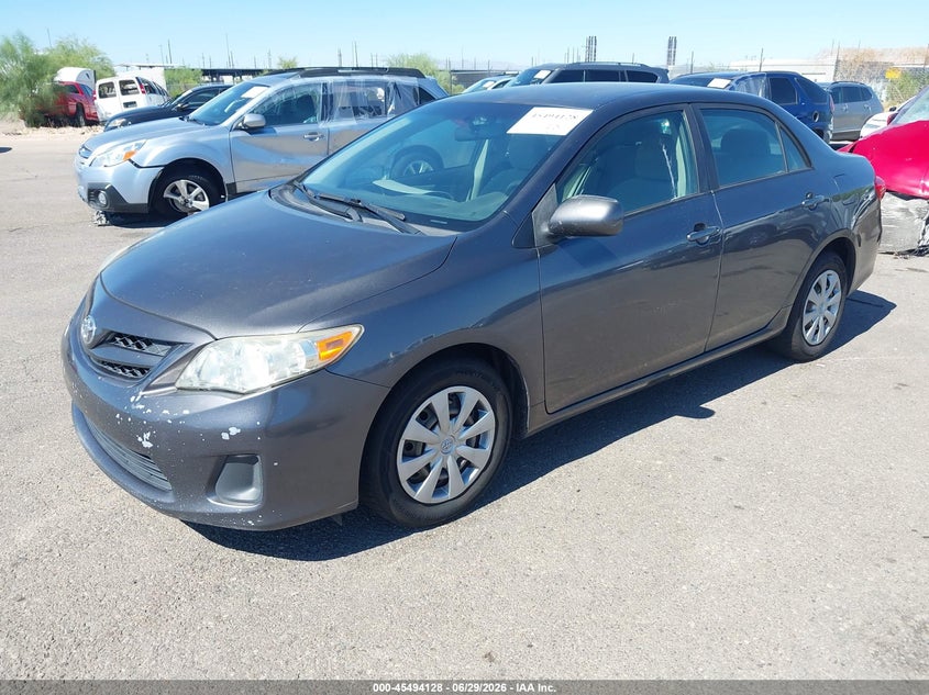2011 Toyota Corolla VIN JTDBU4EE5B9127253 IAAI salvage auction — RIGHT SIDE, Salvage (Arizona), sold $1,200 on 2026-07-23 (photo 2)