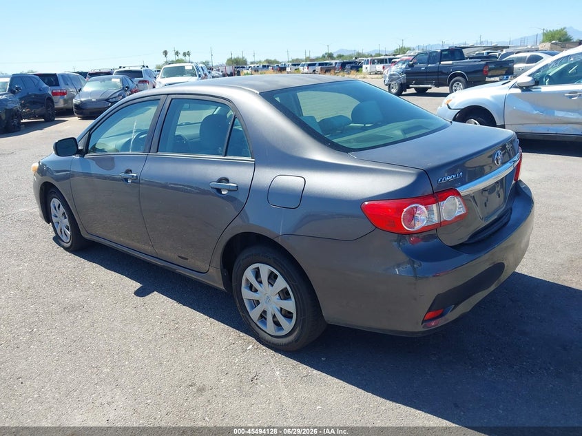 2011 Toyota Corolla VIN JTDBU4EE5B9127253 IAAI salvage auction — RIGHT SIDE, Salvage (Arizona), sold $1,200 on 2026-07-23 (photo 3)