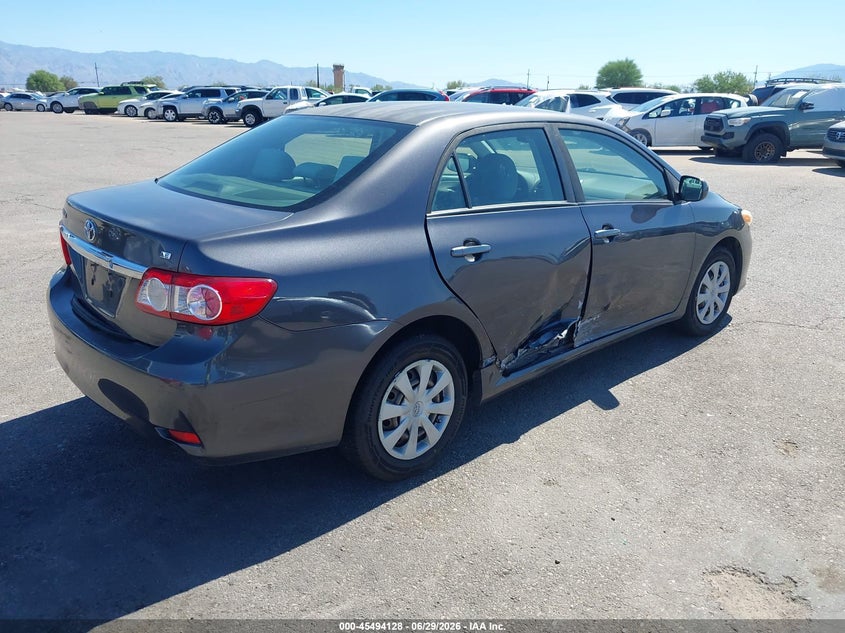 2011 Toyota Corolla VIN JTDBU4EE5B9127253 IAAI salvage auction — RIGHT SIDE, Salvage (Arizona), sold $1,200 on 2026-07-23 (photo 4)