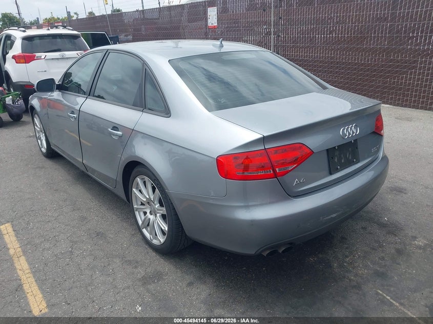 2010 Audi A4 VIN WAUAFAFL9AN069734 IAAI salvage auction — FRONT END, Salvage (California), sold $950 on 2026-07-20 (photo 3)