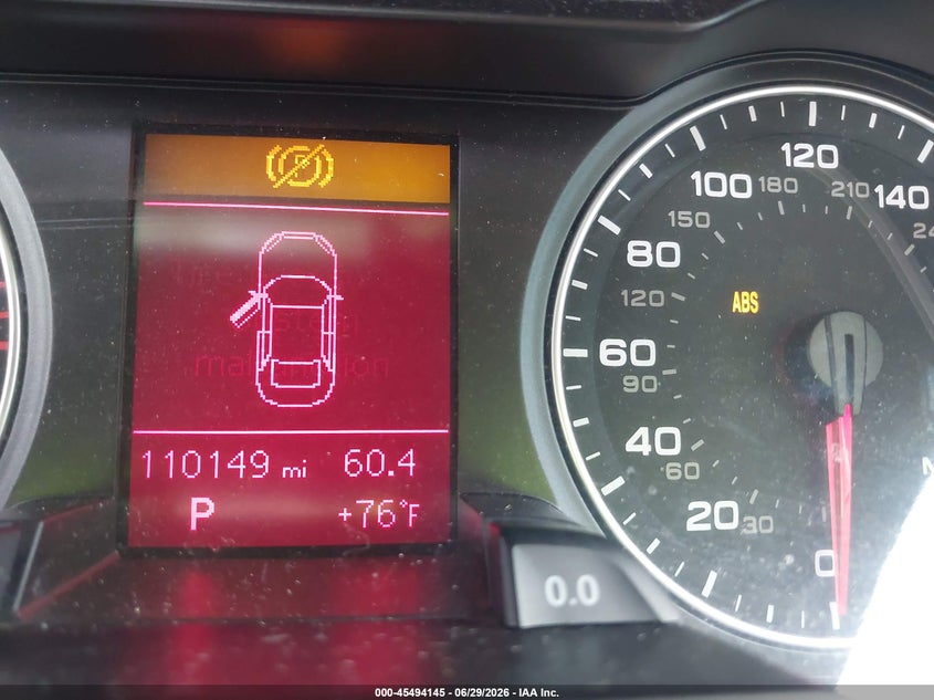 2010 Audi A4 VIN WAUAFAFL9AN069734 IAAI salvage auction — FRONT END, Salvage (California), sold $950 on 2026-07-20 (photo 7)