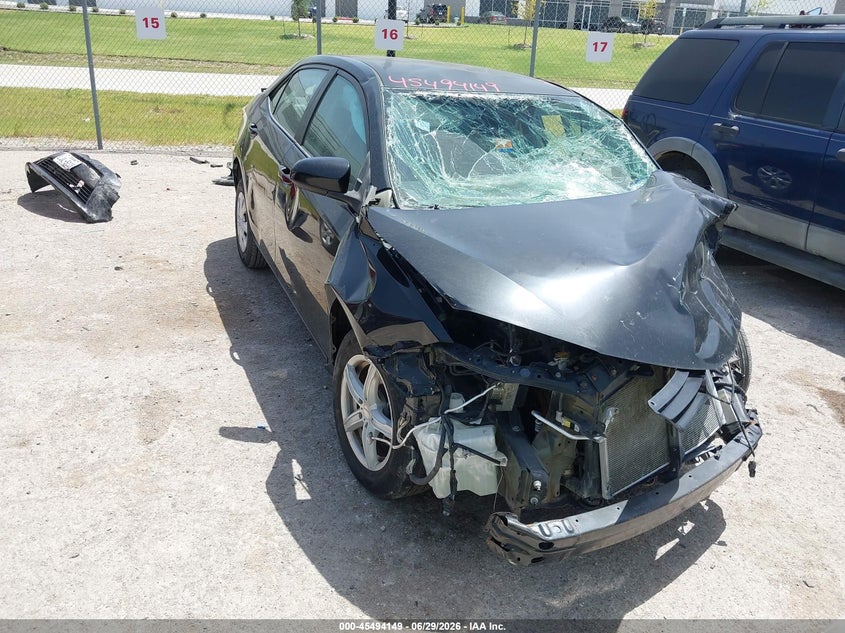 2016 Toyota Corolla VIN 5YFBURHE6GP518678 IAAI salvage auction — ALL OVER, Salvage (Texas), sold $1,000 on 2026-07-31 (photo 1)