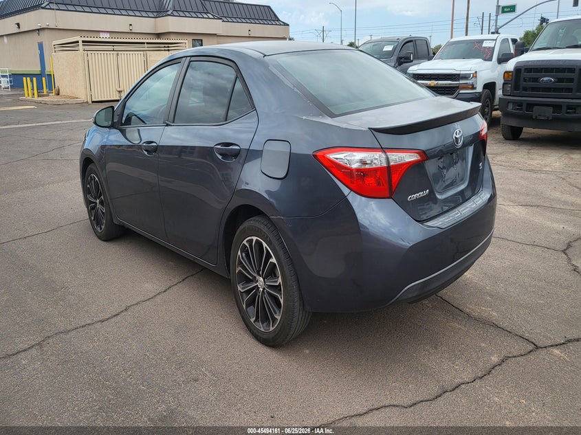 2015 Toyota Corolla VIN 5YFBURHE6FP316535 IAAI salvage auction — NORMAL WEAR, Clear (Arizona), sold $4,550 on 2026-07-07 (photo 3)