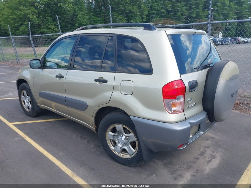 2002 Toyota Rav 4 VIN JTEHH20V026064005 IAAI salvage auction — UNDERCARRIAGE, Certificate Of Origin (Connecticut), sold $925 on 2026-07-30 (photo 3)