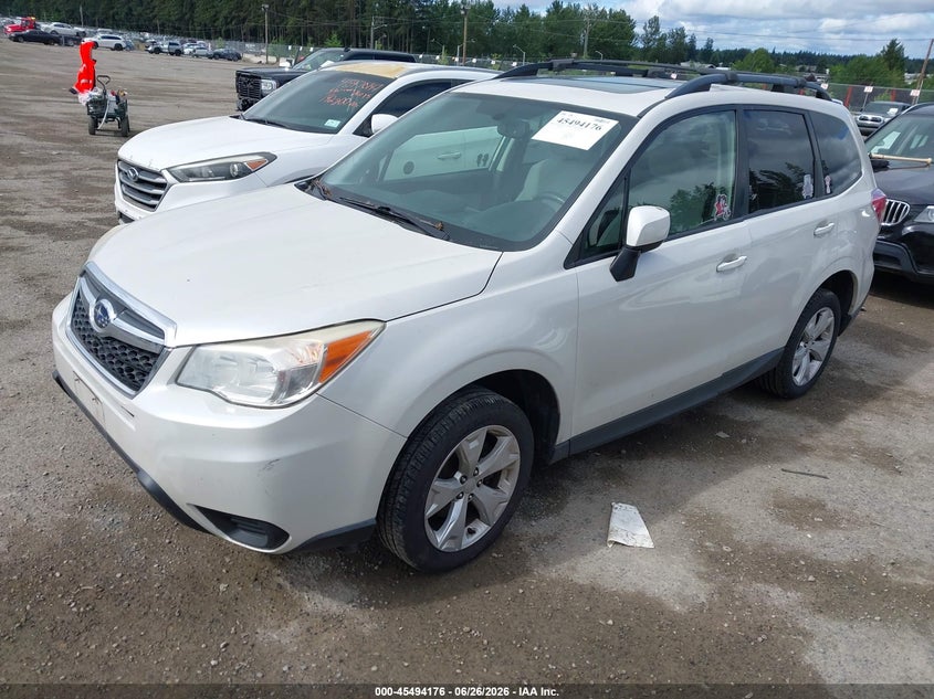 2014 Subaru Forester VIN JF2SJAEC7EH476366 IAAI salvage auction — THEFT, Bill Of Sale (Washington), sold $2,375 on 2026-07-22 (photo 2)