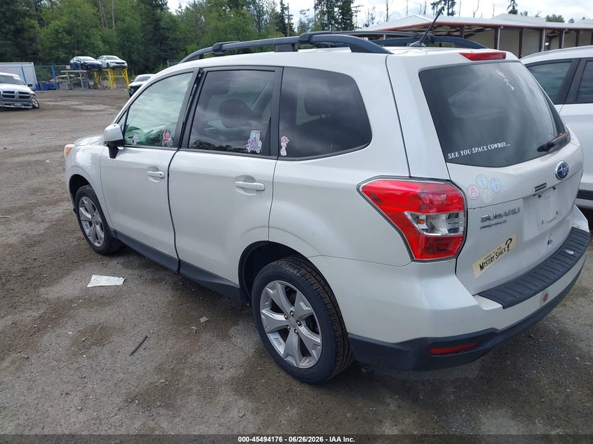 2014 Subaru Forester VIN JF2SJAEC7EH476366 IAAI salvage auction — THEFT, Bill Of Sale (Washington), sold $2,375 on 2026-07-22 (photo 3)