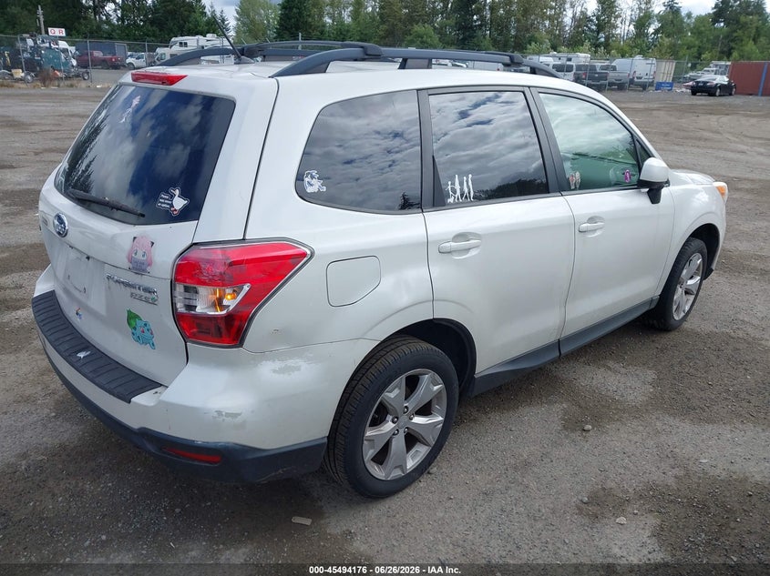 2014 Subaru Forester VIN JF2SJAEC7EH476366 IAAI salvage auction — THEFT, Bill Of Sale (Washington), sold $2,375 on 2026-07-22 (photo 4)