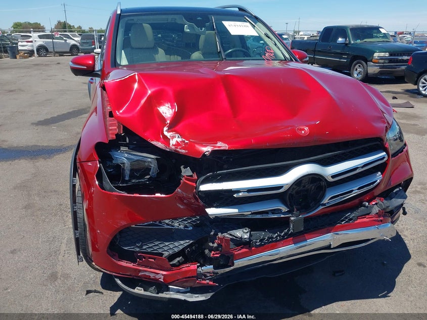 2020 Mercedes-benz Gle VIN 4JGFB4KE3LA031824 IAAI salvage auction — FRONT END, Salvage Title, sold $11,500 on 2026-08-23 (photo 6)