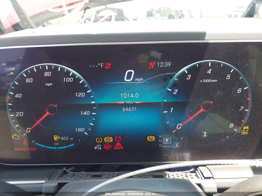 2020 Mercedes-benz Gle VIN 4JGFB4KE3LA031824 IAAI salvage auction — FRONT END, Salvage Title, sold $11,500 on 2026-08-23 (photo 7)