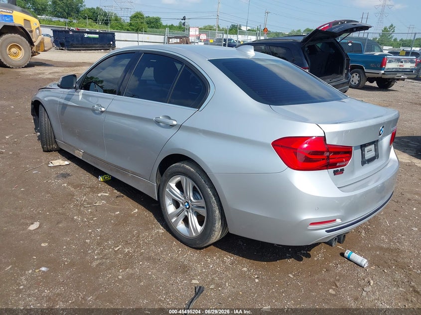 2017 BMW 3er VIN WBA8B9G59HNU50633 IAAI salvage auction — RIGHT FRONT, Salvage (Ohio), sold $3,575 on 2026-07-30 (photo 3)