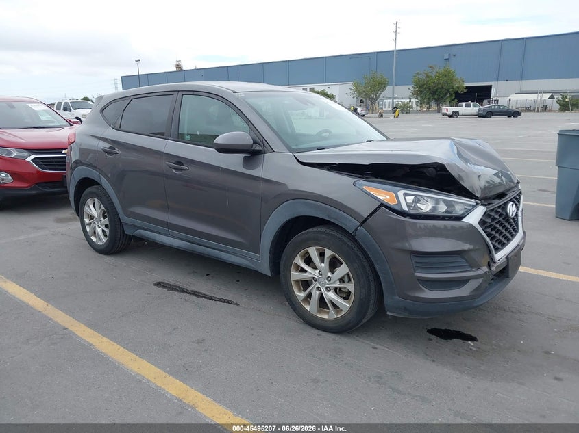2020 Hyundai Tucson VIN KM8J23A40LU261672 IAAI salvage auction — FRONT END, Salvage (California), sold $3,550 on 2026-07-29 (photo 1)