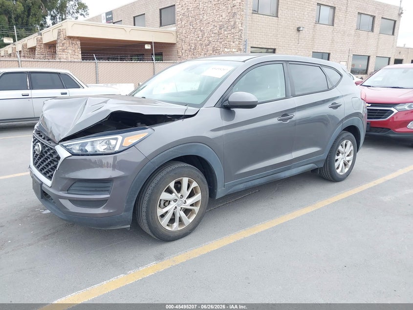 2020 Hyundai Tucson VIN KM8J23A40LU261672 IAAI salvage auction — FRONT END, Salvage (California), sold $3,550 on 2026-07-29 (photo 2)