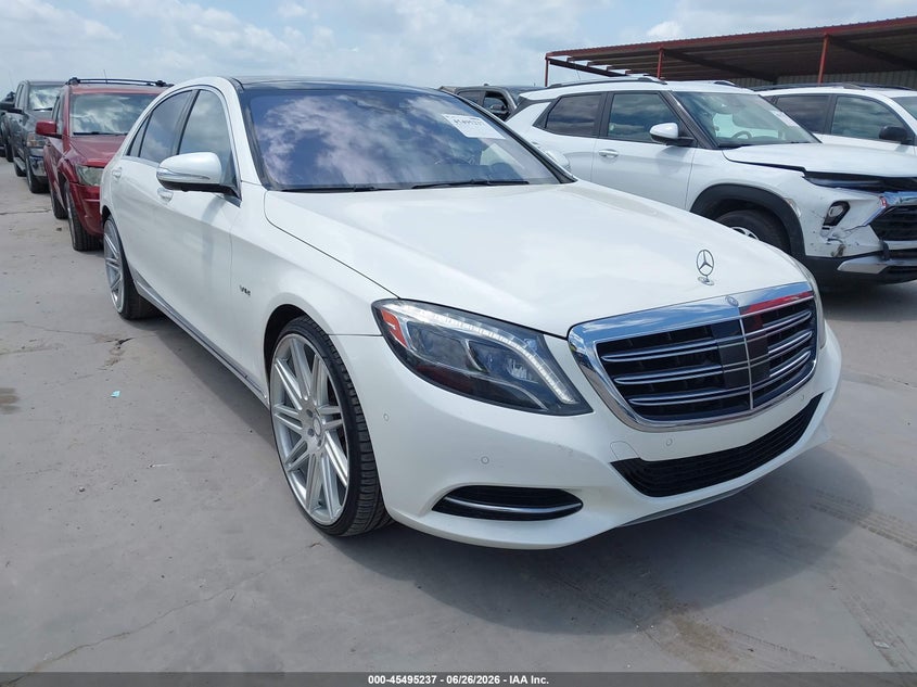 2015 Mercedes-benz S class VIN WDDUG7GB3FA098169 IAAI salvage auction — REAR END, Salvage (California), sold $14,500 on 2026-07-30 (photo 1)