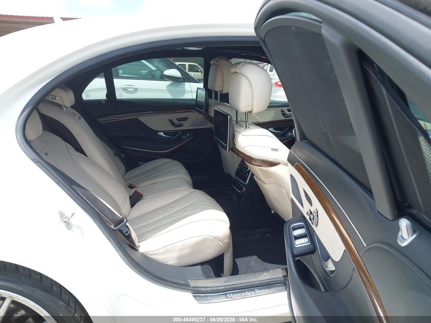 2015 Mercedes-benz S class VIN WDDUG7GB3FA098169 IAAI salvage auction — REAR END, Salvage (California), sold $14,500 on 2026-07-30 (photo 8)