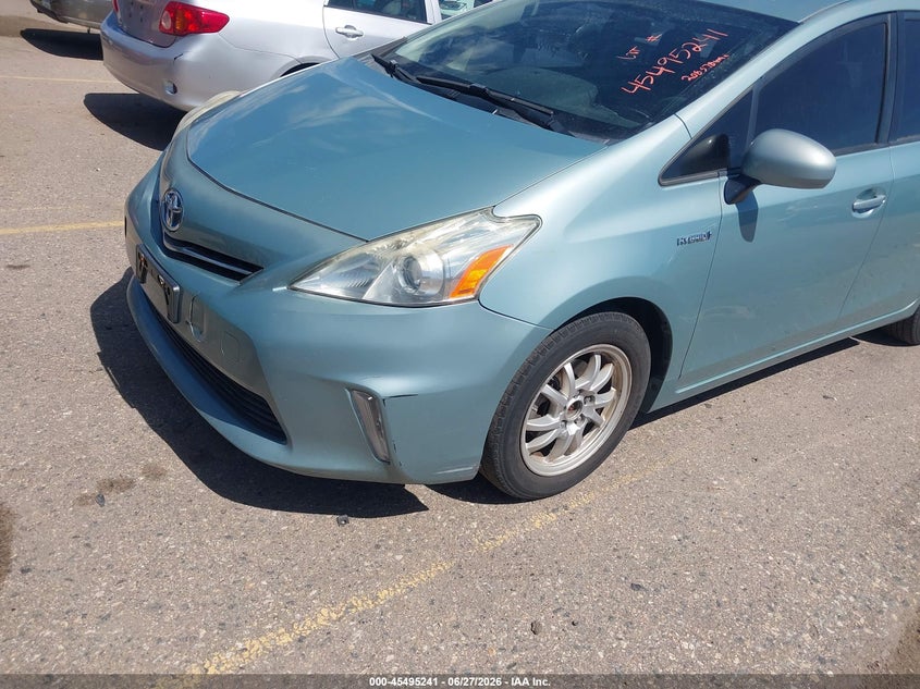 2014 Toyota Prius v VIN JTDZN3EU7E3312845 IAAI salvage auction — NORMAL WEAR, Clear (Colorado), sold $2,500 on 2026-07-28 (photo 6)